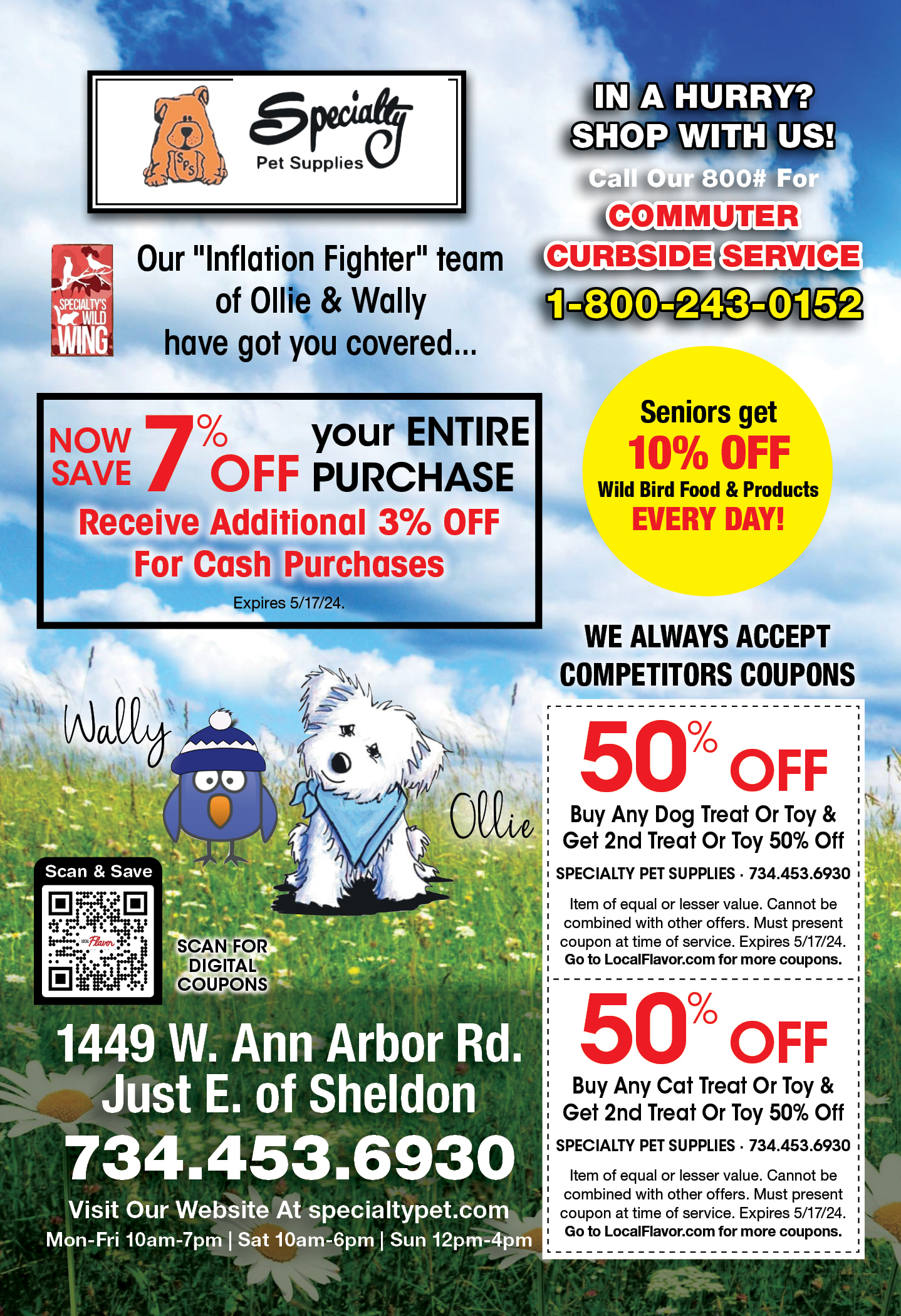 Specialty Pet Supplies Coupons Deals Plymouth MI