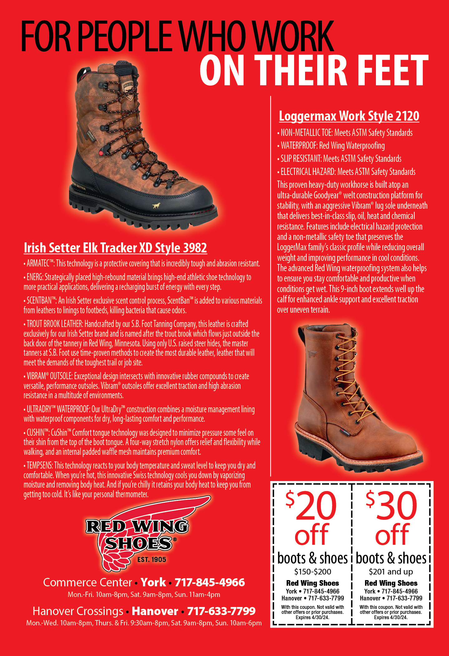 Red wings cheap boots coupons