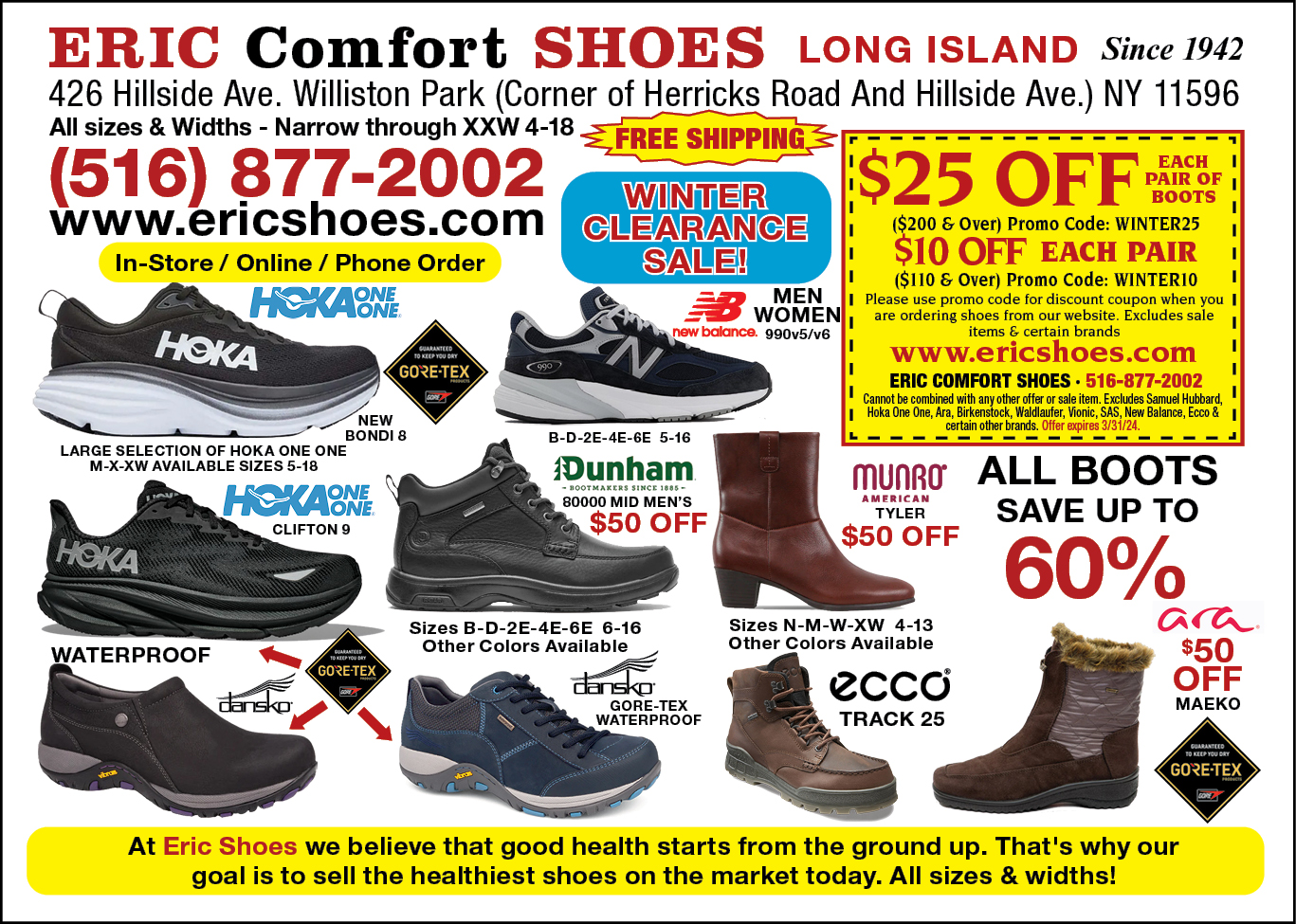 Eric comfort clearance shoes coupon