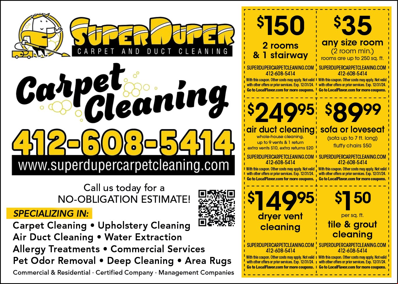 150 2 Rooms 1 Stairway At Super Duper Carpet Cleaning Pittsburgh Pa