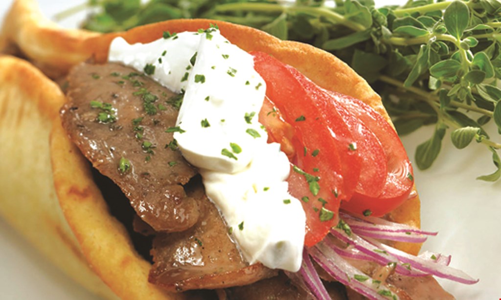Product image for Zorba's Gyros $10 For $20 Worth Of Greek Dining (Also Valid On Take-Out W/ Min. Purchase Of $30)
