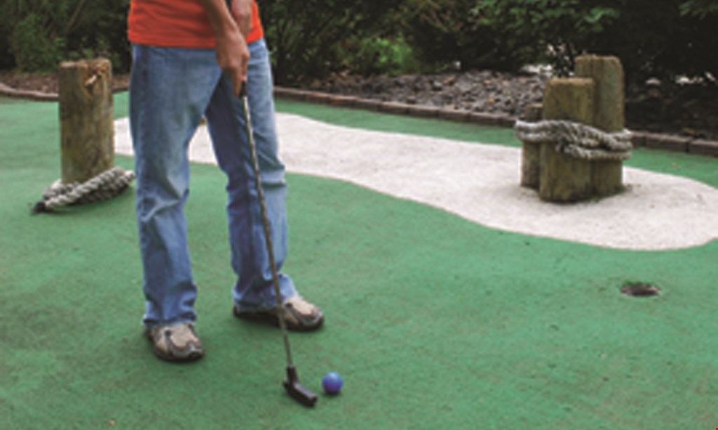 Product image for Lahey Family Fun Park $15 For 4 Rounds Of Miniature Golf (Reg. $30)